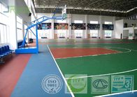 Olympic Official Game Multifunctional Sport Court , International Sports Court Floor SI-PU Materials
