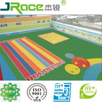 Environmental Colorful EPDM Rubber Flooring For Kindergarten Playground